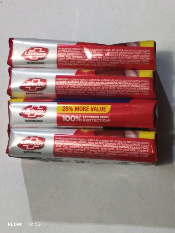 Lifebuoy Shop Set of  4 pc - 4 X 55 Gram = 220 Gram