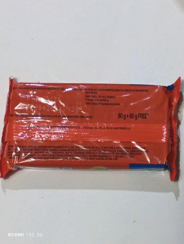 Tied Blue Bar  80 Gram Free - 160 Gram