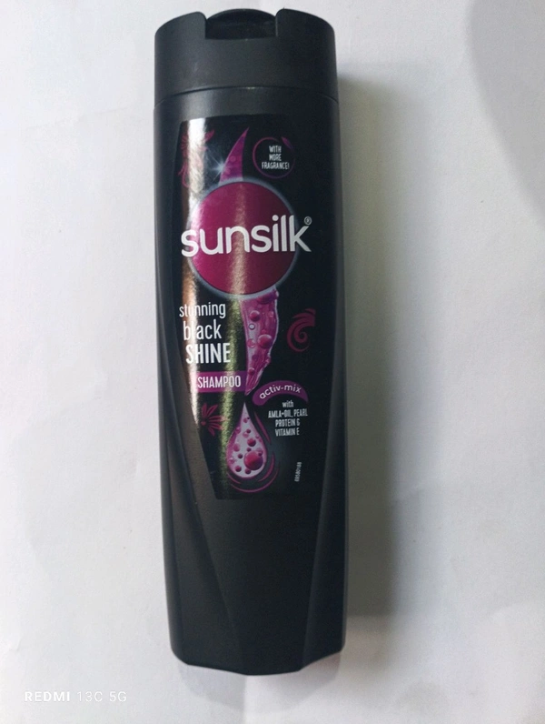 Sunsilk Black Shine Shampoo  - 180 ml