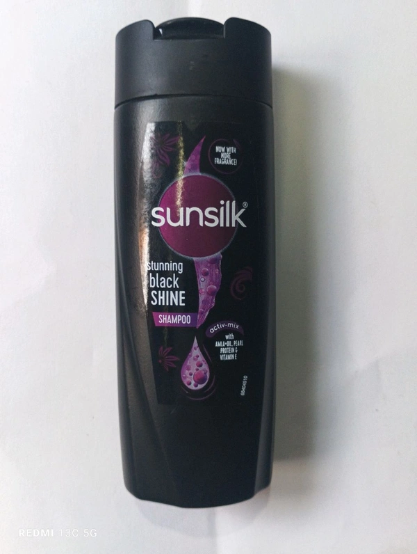Sunsilk Black Shine Shampoo  - 80 ml