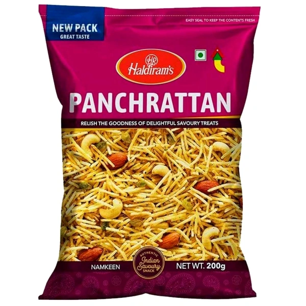 Haldiram  Pancharattan Namkeen  - 200 Gram