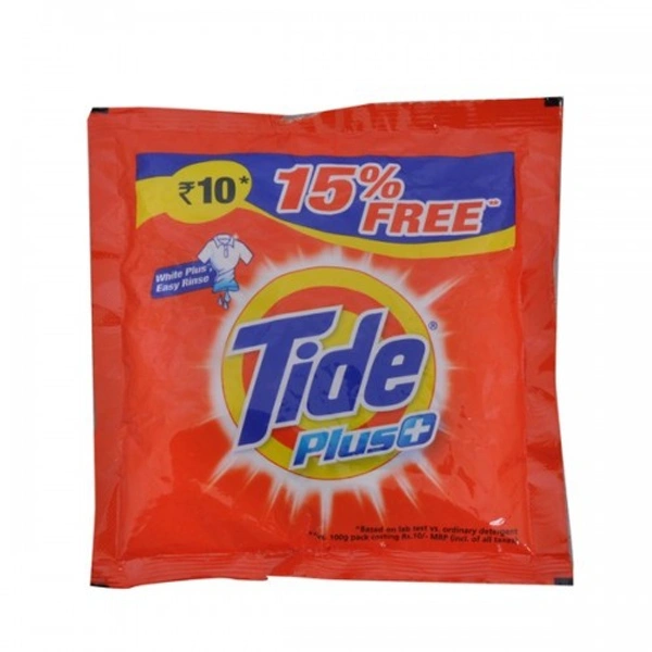 Tide Plus Detergent Powder  - 80 Gram