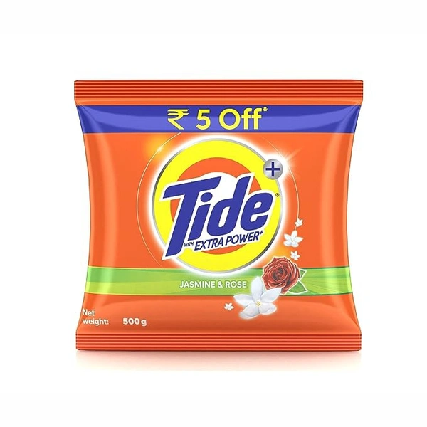 Tide Extra Detergent Powder  - 500 Gram
