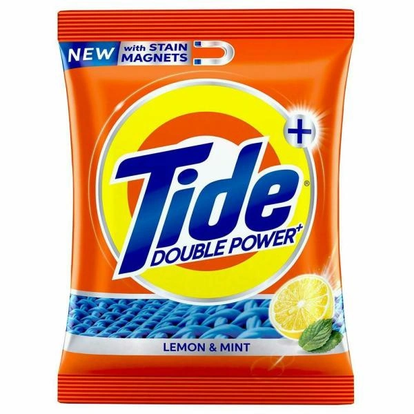 Tide Lemon & Mint Double Power Detergent Powder  - 1 Kg