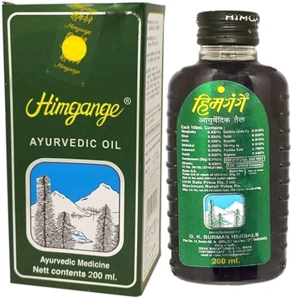 Himgange Ayurvedic Oil - 200 ml