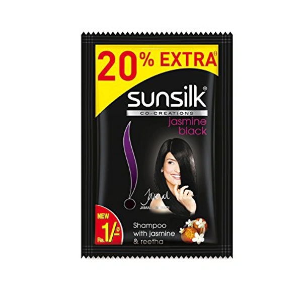 Sunsilk Black Shampoo 16 Pouch X 1 Rs - 6 ml