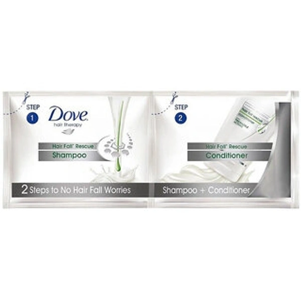 Dove Shampoo Pluc Conditioner 5 Rs X 6 Pouch - 7 ml