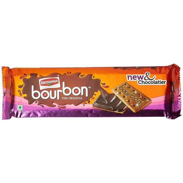 Britannia Bourban Chocolate Biscuit 150 Gram  - 150 Gram