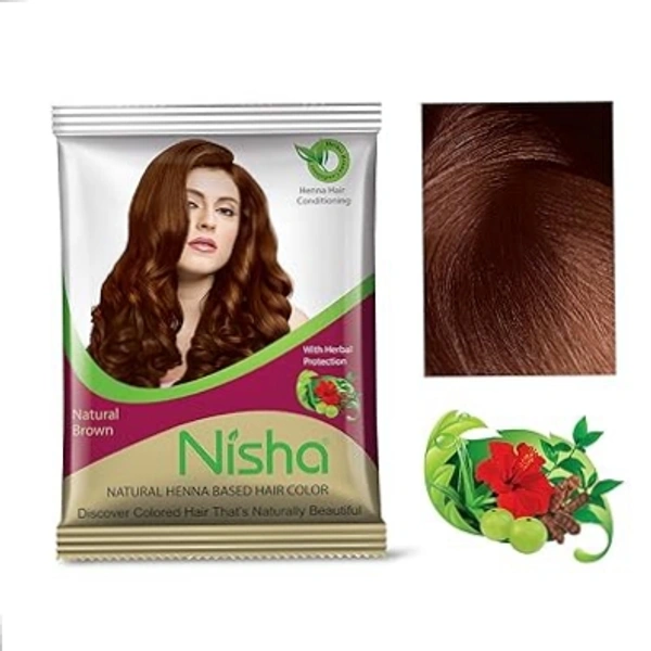 Nisha Burgundy Mehdi  - 10 Gram