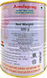 Amul Spray Milk Powder 500 Gram  - 500 Gram