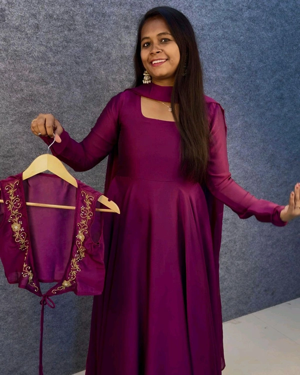 3 In 1Gown - S, Wine