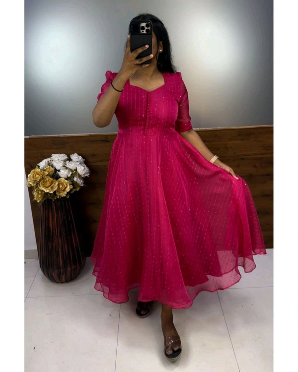 Sara Midi - 5XL, Rose pink