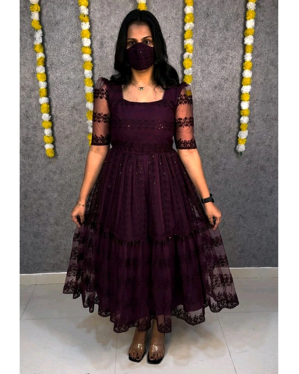 Princess Frock - 2XL, Wine