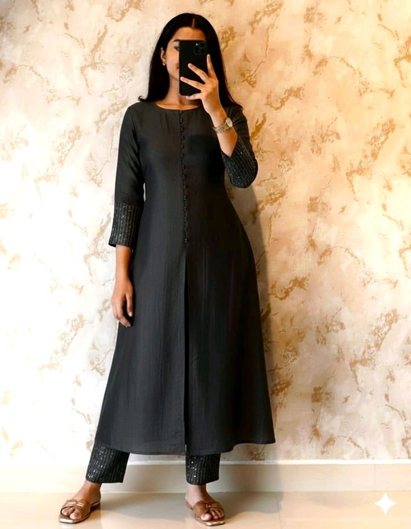 Liya Cordset - XL, Black.