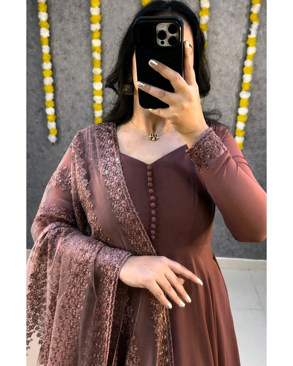 Angel Gown - 4XL, Choco