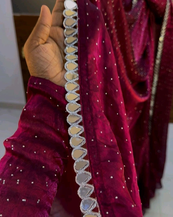 Riya diamond - 2XL, Wine