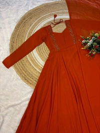 Yamuna - S, Rust Orange