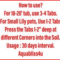 Growlife Slow-Release Growth & Bloom Fertilizer Tablet - 2 Packets Approx 100 Tabs
