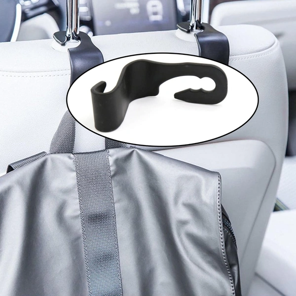 SKVWORLD Universal Car Backseat Organizer Hooks β Heavy-Duty Headrest Hangers for Handbags, Grocery Bags, Wallets & More β Space-Saving & Easy Installation for All Vehicles!