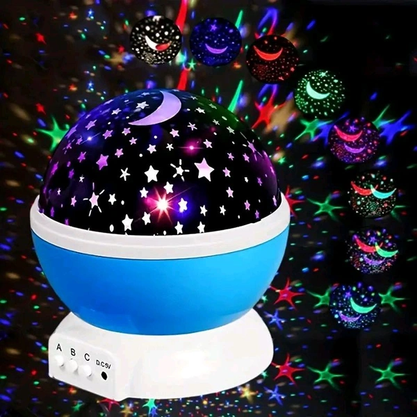 Star Master Dream Rotating Projection Lamp β Colorful LED Night Light with USB | Turn Any Room into a Starry Sky | Perfect Night Bulb for Kids & Adults | SKVWORLD