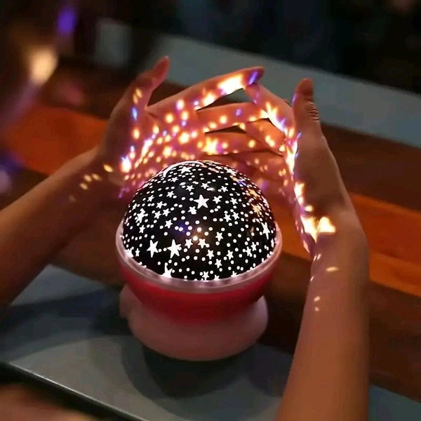Star Master Dream Rotating Projection Lamp β Colorful LED Night Light with USB | Turn Any Room into a Starry Sky | Perfect Night Bulb for Kids & Adults | SKVWORLD