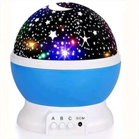 Star Master Dream Rotating Projection Lamp β Colorful LED Night Light with USB | Turn Any Room into a Starry Sky | Perfect Night Bulb for Kids & Adults | SKVWORLD