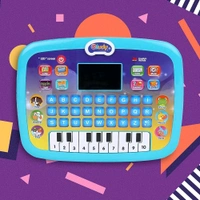 Kids Educational Computer Piano Display Led Screen, with Music and Buttons, Educational Laptop Learner with Screen for Kids Baby's Boys and Girls Players (Education Computer)