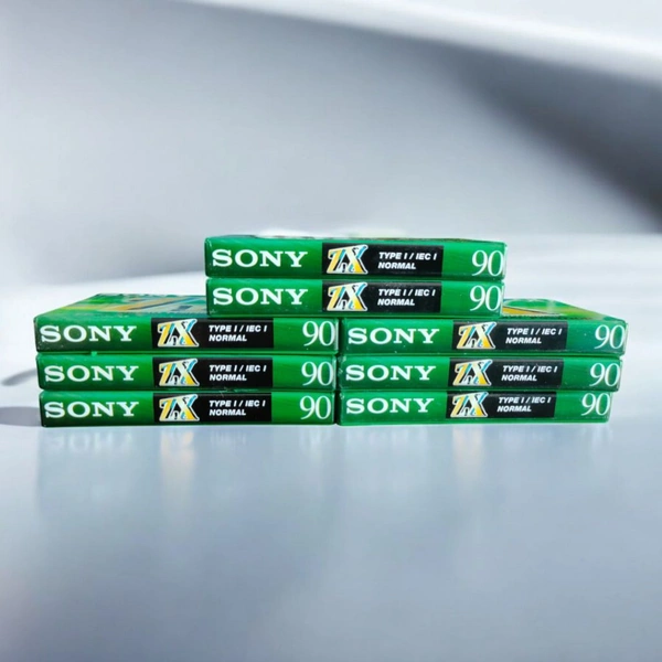 Sony ZX90 Blank Audio Cassette Tape โ 90-Minute High-Quality Recording Tape|SKVWORLD