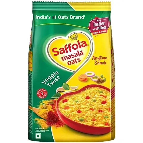 Saffola Masala Oats - Veggie Twist 500g