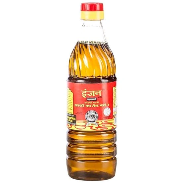 Engine Kacchi Ghani Mustard Oil - 500ml Bottle