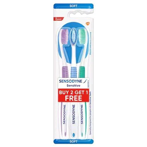 Sensodyne Sensitive Toothbrush Buy 2 Get 1 Free