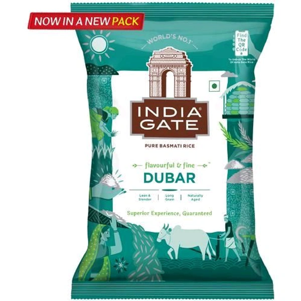 India Gate Dubar Basmati Rice 1kg Pack - 1kg