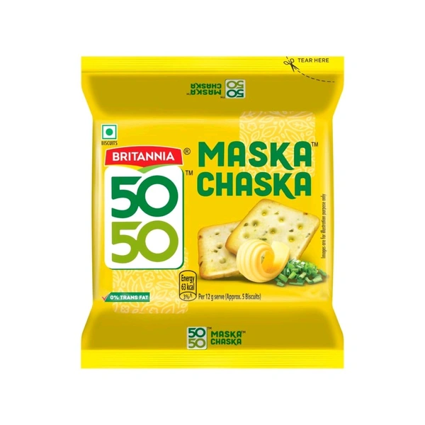 Britannia 50-50, Maska Chaska, 105 gm