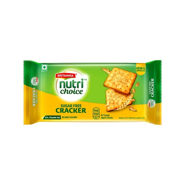 Britannia Nutri Choice Sugar Free Cracker 300gm
