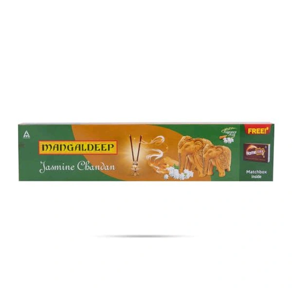 Mangaldeep Jasmine Chandan with Matchbox - 2 Pack