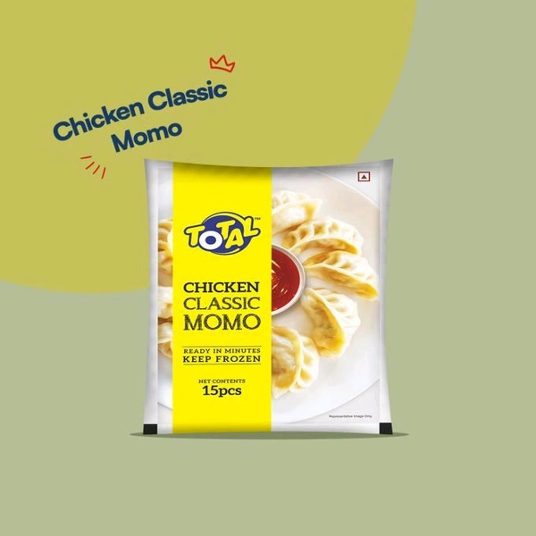 Total Chicken Classic Momo 15 Pcs