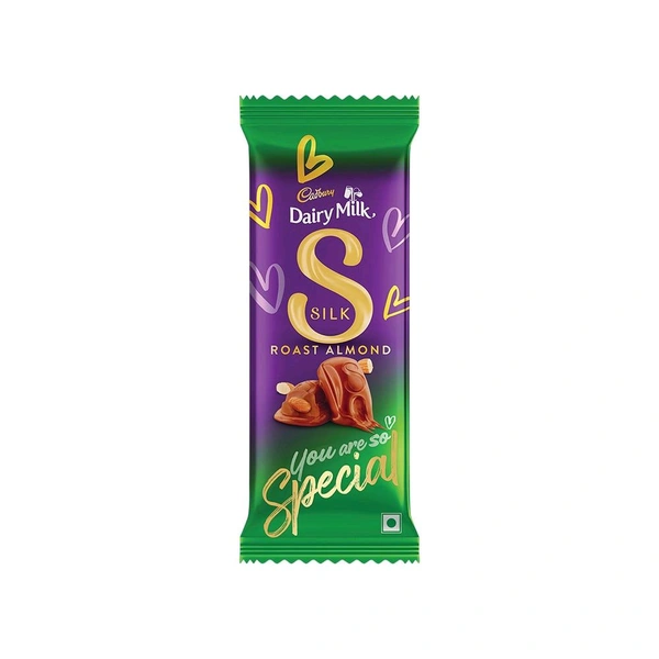 Cadbury Dairy Milk Silk Roast Almond Chocolate Bar 143gm