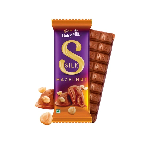Cadbury Dairy Milk Silk Hazelnut Chocolate Bar 143gm