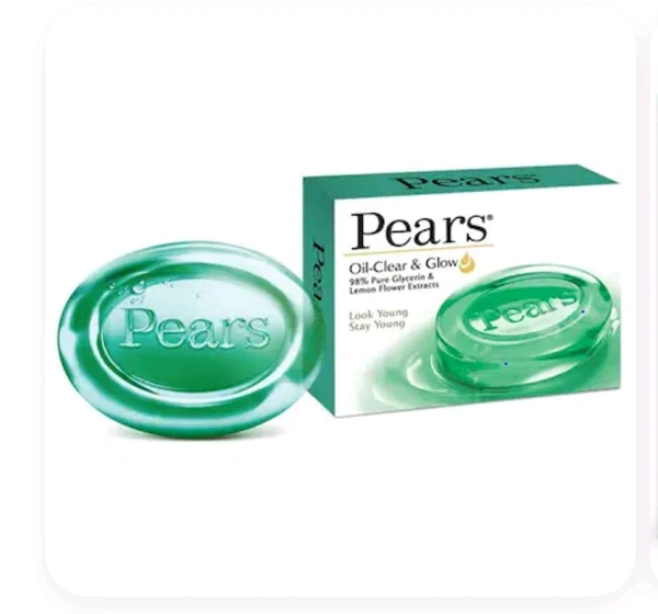 Pears Oil Clear & Glow Soap with Lemon Flower Extracts 75gm