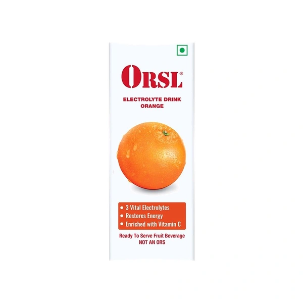 Orsl Plus Electrolyte Drink Orange 200ml  - 1 Pack