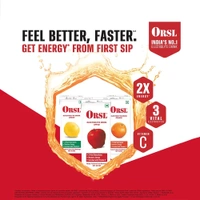 Orsl Plus Electrolyte Drink Orange 200ml  - 1 Pack