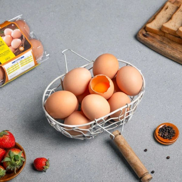 Total Wonder Brown Eggs 6 Pcs