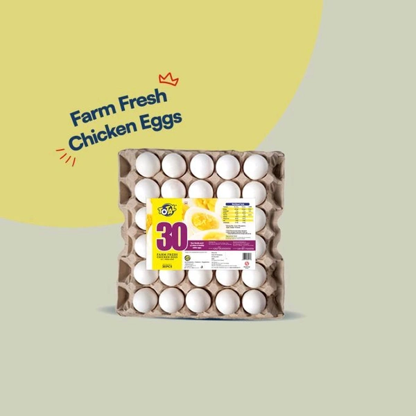Total Farm Fresh Eggs 30 Pcs