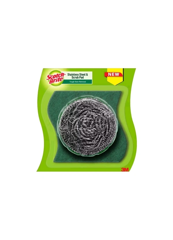Scotch Brite Stailness Steel & Scrub Pad