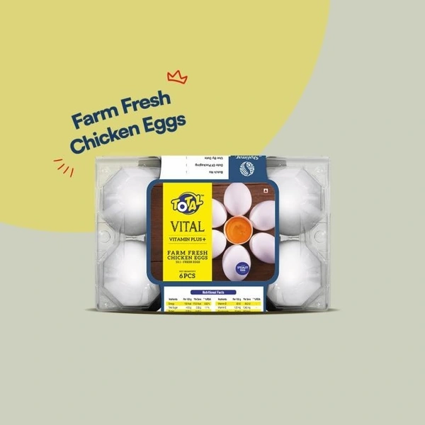 Total Vital Eggs (6 Pcs) - 6 Pcs