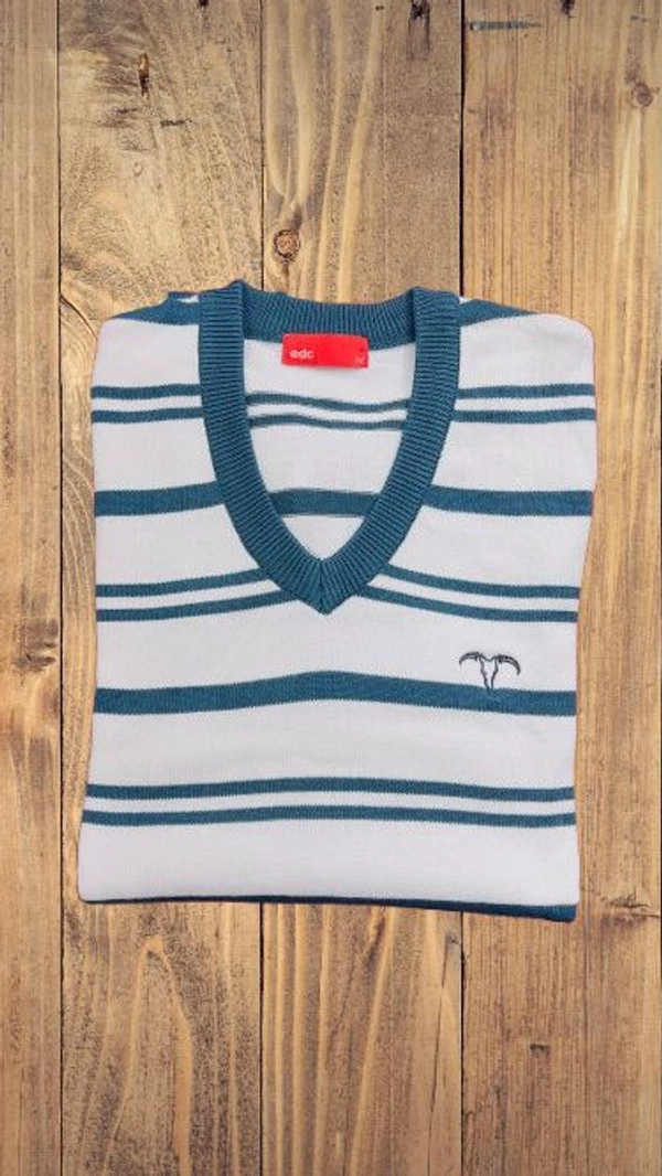 EDC Men's Full Sleeves Sweater - M