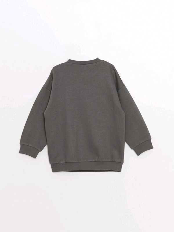 Spiderman Round Neck Sweat Shirt - 5-6 yrs