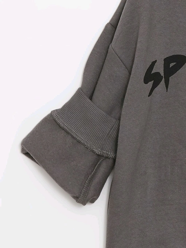 Spiderman Round Neck Sweat Shirt - 5-6 yrs