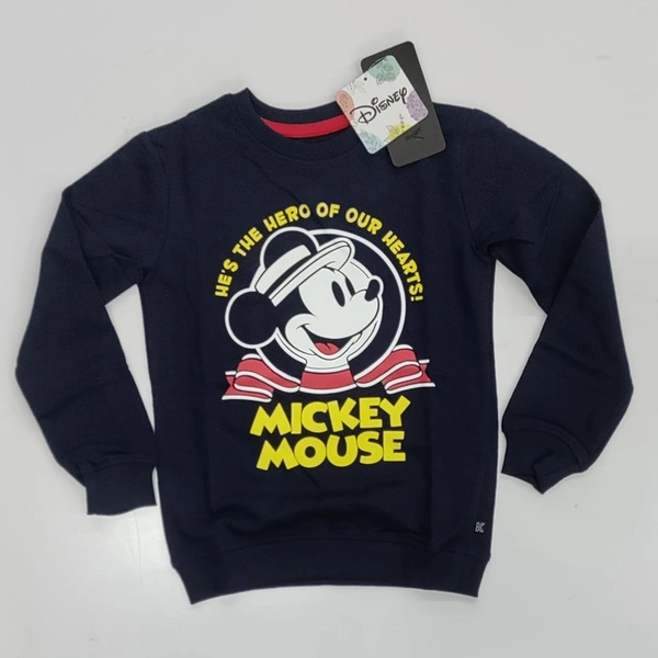Disney Mickey Mouse Sweat Shirt - Navy Blue, 2-3 yrs