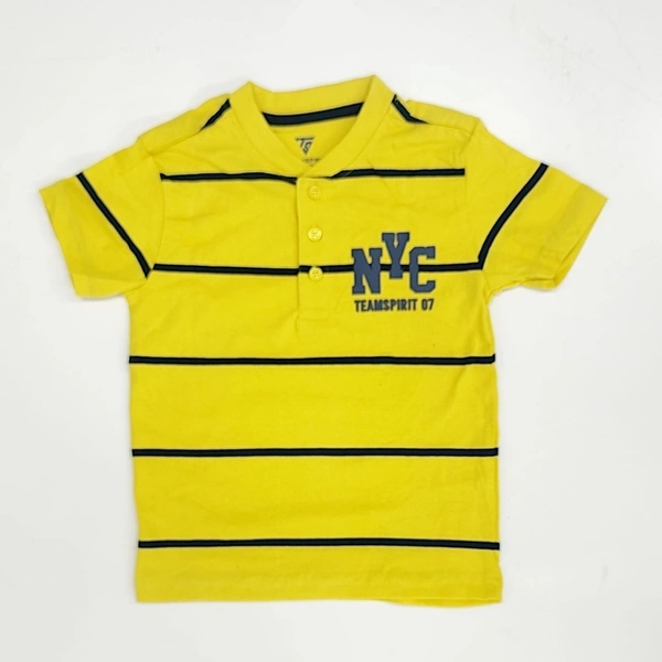NYC Team Spirit Tshirt - Yellow, 5-6 yrs